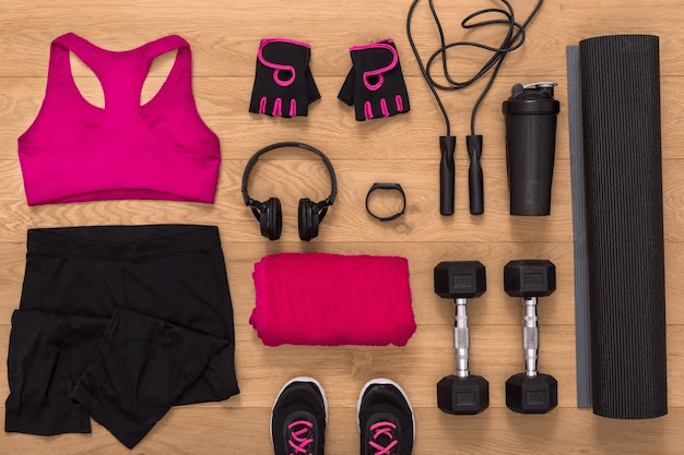 objetos imprescindibles para el gym mujer